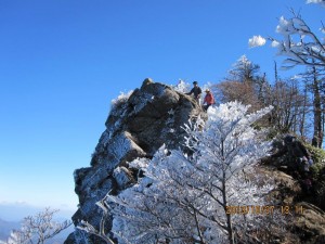 石鎚の樹氷 by 入渓者Tさん from 愛媛・四国中央