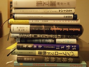 今冬の読書・再読の結果．．エエ文体は楽しい！，と。