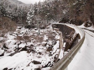 20番・西山広場(竹の畝) 上流の状況_0214'2014