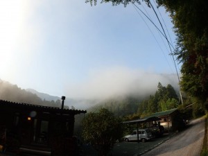 快晴・朝靄の倶楽部ハウス_0911'2014