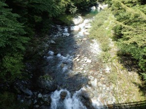 根須木橋(赤橋)から上流を撮影・台風の影響で良くなったと思われるポイントの一つ_AM0952・0906'2014