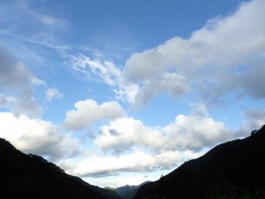 夕刻 (！？) の25番・二本杉遠景_0813