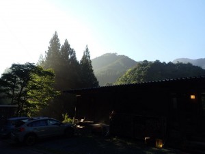 快晴・爽やか朝靄の中野川_0823