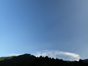 夕刻・快晴の根須木_0929