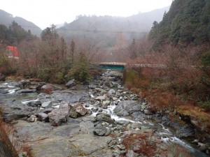 寒風山トンネル出口付近，右・一の谷，左・長又沢_0306