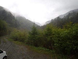 25番・二本杉からの遠景，空は明るいので明日は晴れるでしょう_0506・夕刻