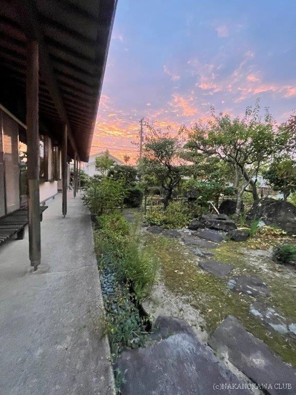 103_平地ならではの朝焼け。山里 